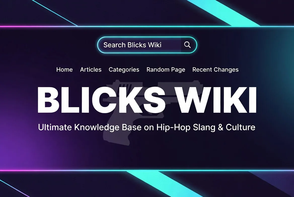 Blicks Wiki — Ultimate Knowledge Base on Hip-Hop Slang and Culture